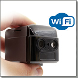 Беспроводная миниатюрная Wi-Fi IP камера 2х3mp (2K Ultra FHD) «JMC-AC-S70W-Dual» с двумя объективами