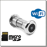 WI-FI IP камера-видеоглазок «KDM V200-8GH»