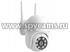 Уличная поворотная Wi-Fi IP-камера 5Mp «HDcom SE9826-5MP» с записью в облако Amazon и датчиком движения